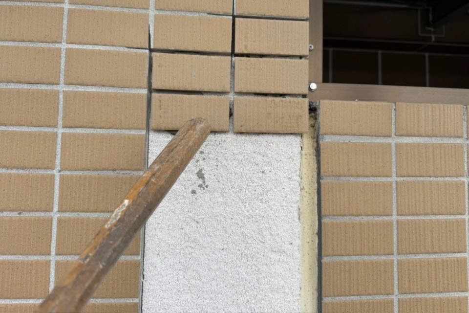 タイル貼り替え